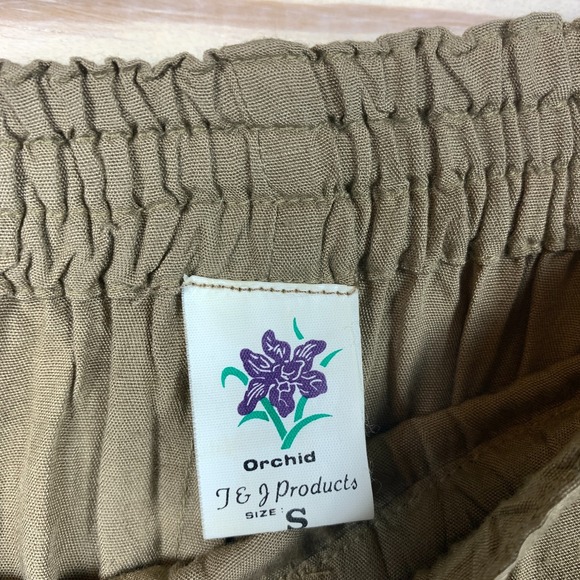 Vintage Softgirl Orchid Skirt Small Eyelet Lace Midi Prairie Indie Tomato Girl - Picture 4 of 10